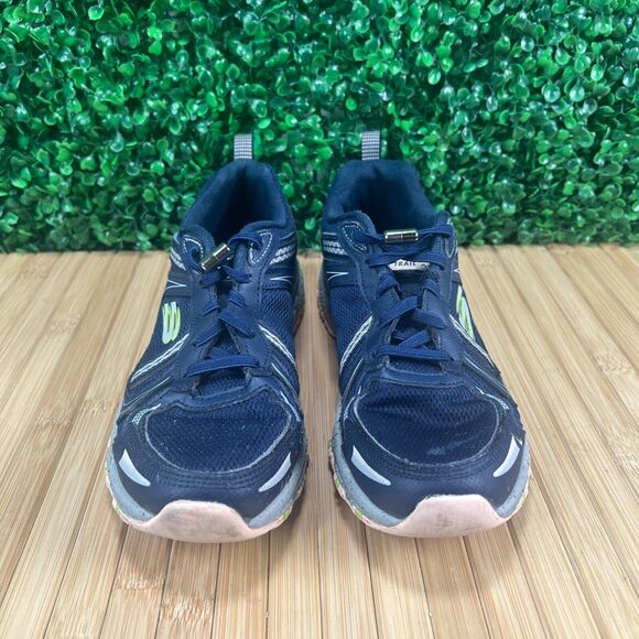 Skechers Women's Hillcrest Vast Adventure Navy/Grey Trail Sneakers Size 7 - Picture 2 of 11